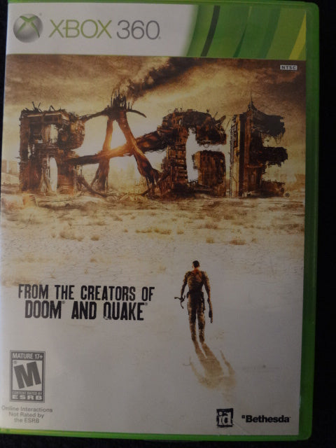 Rage Microsoft Xbox 360