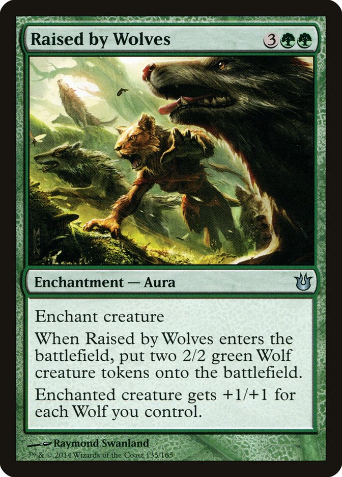 Raised by Wolves Magic The Gathering Born of the Gods