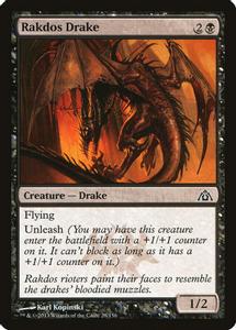 Rakdos Drake Magic The Gathering Dragons Maze