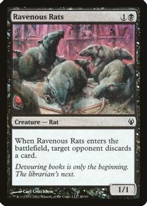 Ravenous Rats Magic The Gathering Duel Decks Izzet vs. Golgari