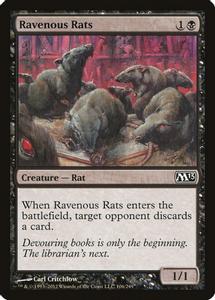 Ravenous Rats Magic The Gathering Magic 2013 M13