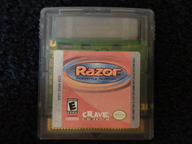 Razor Freestyle Scooter Nintendo GameBoy Color