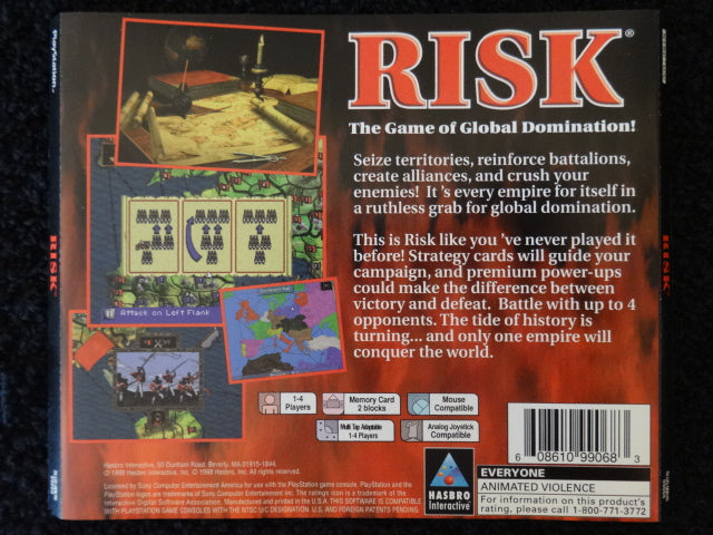 Risk (Game NOT Included)