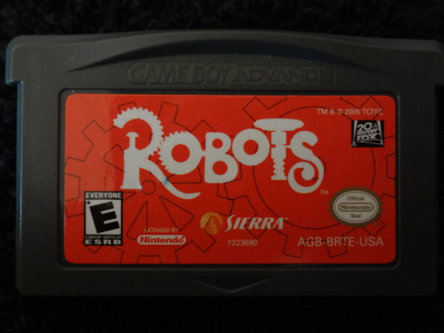 Robots Nintendo GameBoy Advance