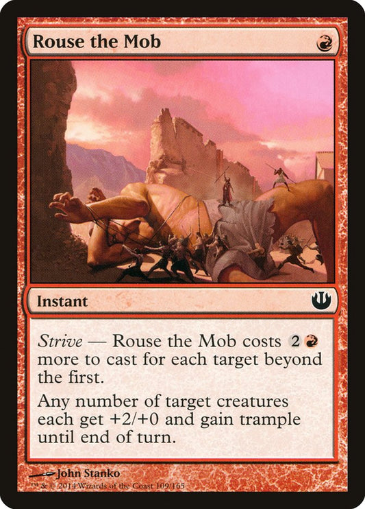 Rouse the Mob Magic The Gathering Journey Into Nyx
