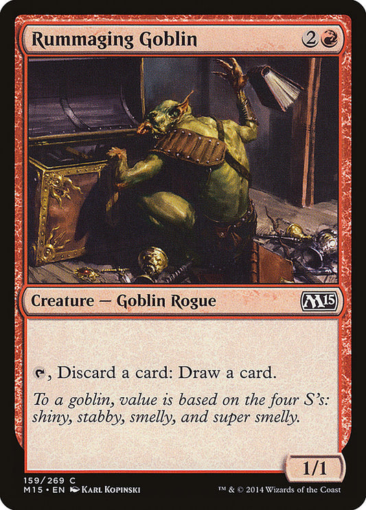 Rummaging Goblin Magic The Gathering Magic 2015 M15