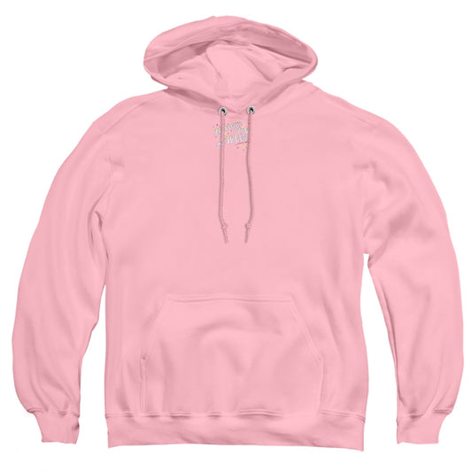 SMARTIES : BRIGHT FUN SWEET ADULT PULL OVER HOODIE PINK MD