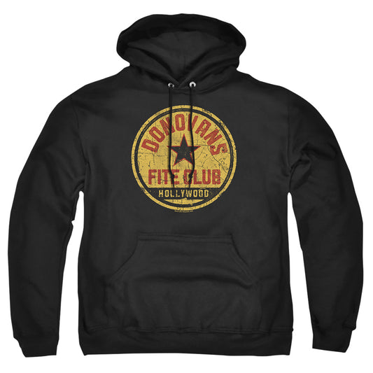 RAY DONOVAN : FITE CLUB ADULT PULL OVER HOODIE Black MD