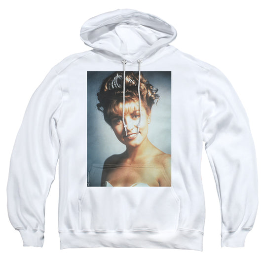 TWIN PEAKS : LAURA PALMER ADULT PULL OVER HOODIE White LG