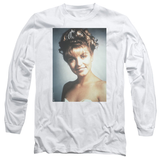 TWIN PEAKS : LAURA PALMER L\S ADULT T SHIRT 18\1 White SM
