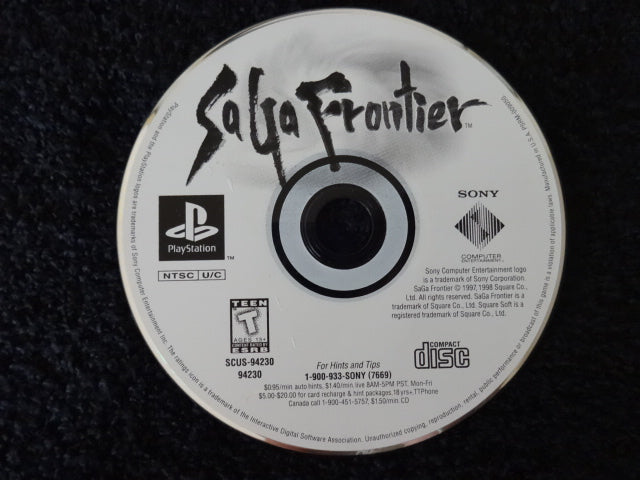 Saga Frontier Sony PlayStation