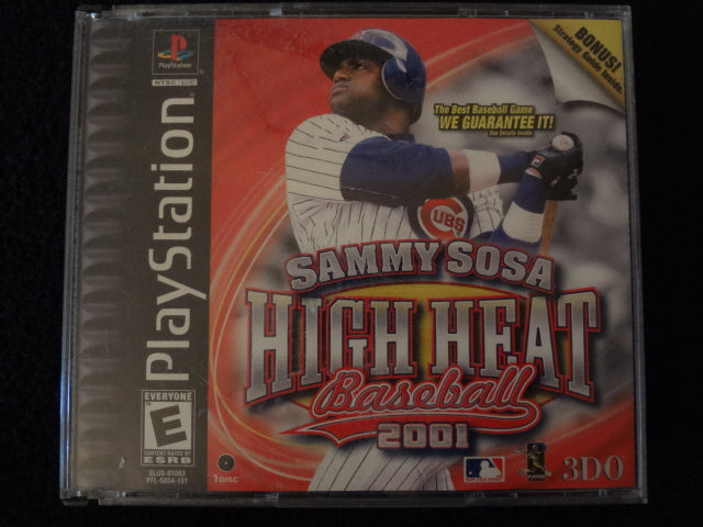 Sammy Sosa High Heat Baseball 2001 Sony PlayStation
