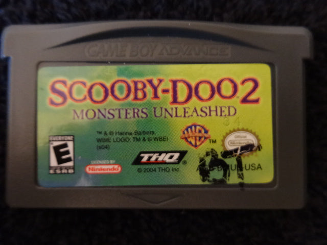 Scooby-Doo 2 Monsters Unleashed Nintendo GameBoy Advance
