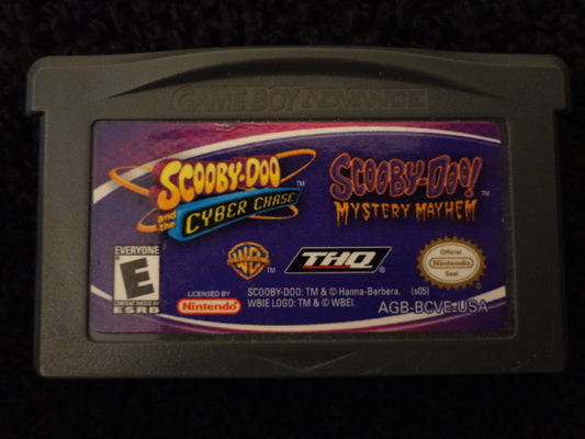 Scooby-Doo Cyber Chase Mystery Mayhem Nintendo GameBoy Advance