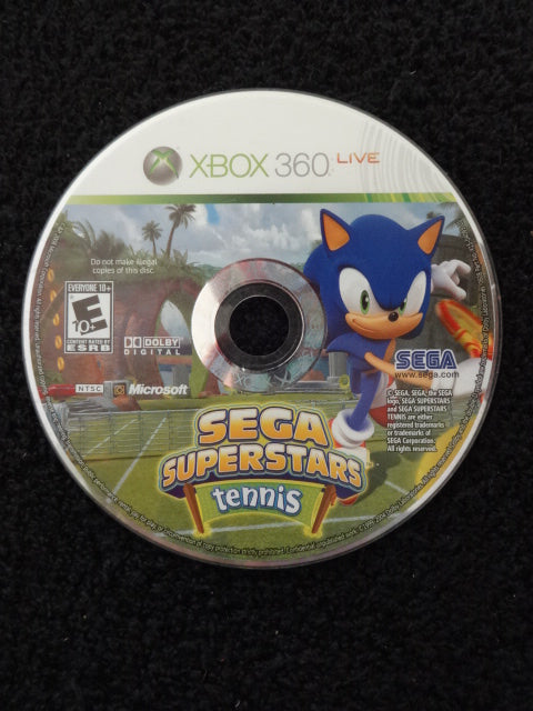 Sega Superstars Tennis Microsoft Xbox 360