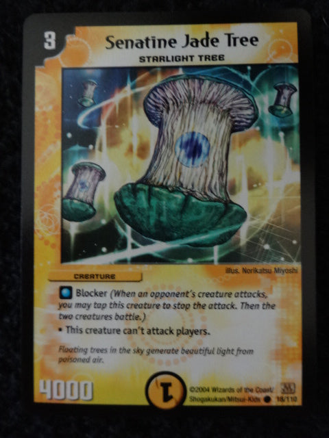 Senatine Jade Tree Duel Masters Trading Cards