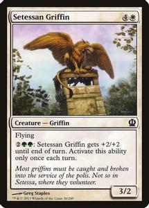 Setessan Griffin Magic The Gathering Setessan Griffin