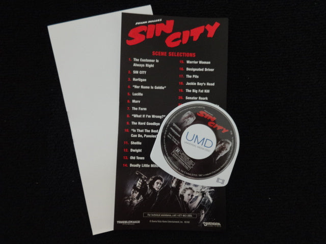 Frank Miller's Sin City Sony PSP UMD Movie