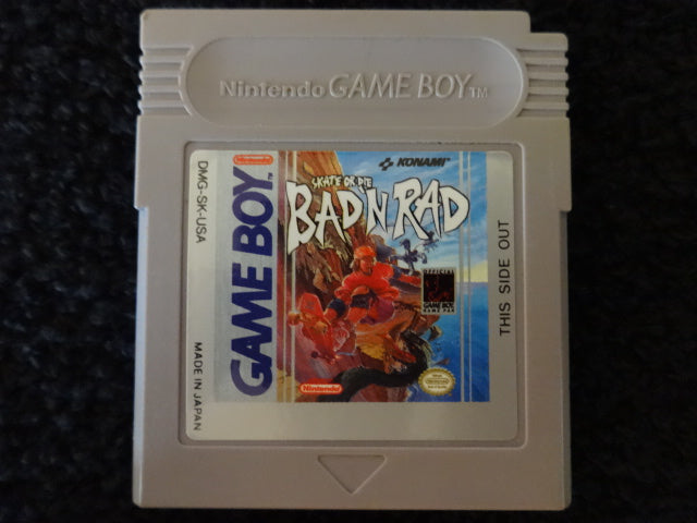 Skate or Die Bad N' Rad Nintendo GameBoy