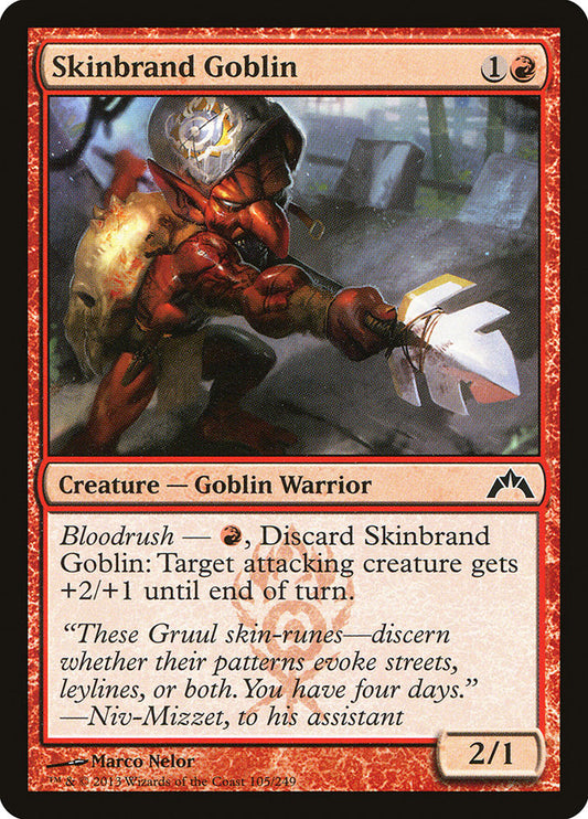 Skinbrand Goblin Magic The Gathering Gatecrash