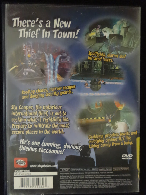 Sly Cooper (Game NOT Included)
