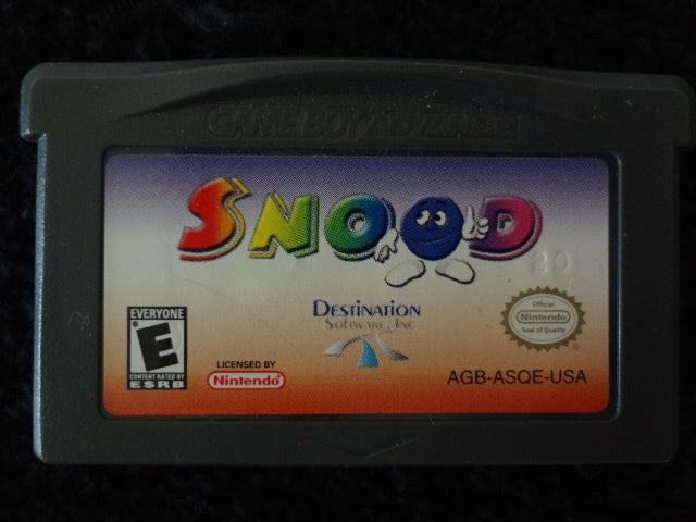 Snood Nintendo GameBoy Advance