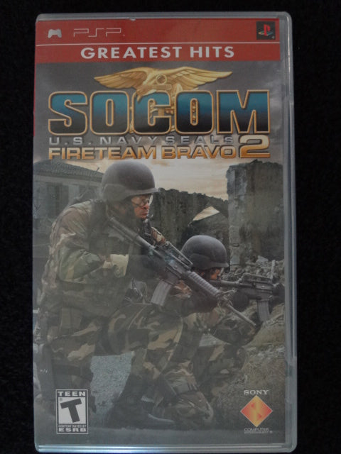 Socom U. S. Navy Seals Fire Team Bravo 2 Sony PSP