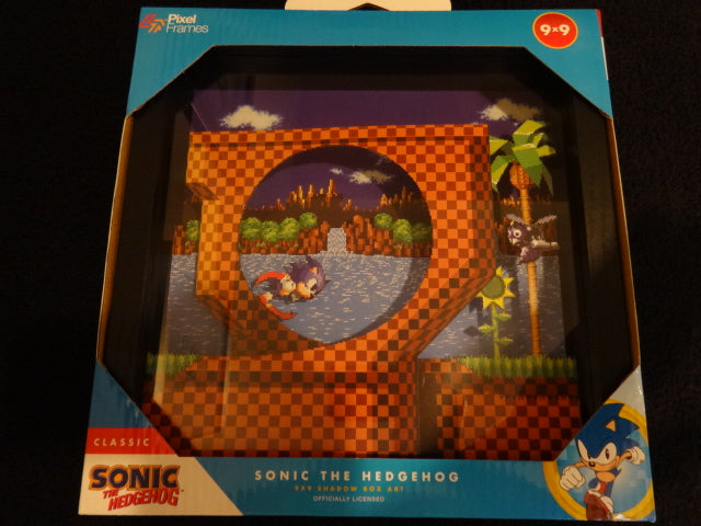 Sonic Loop 3D Pixel Frame