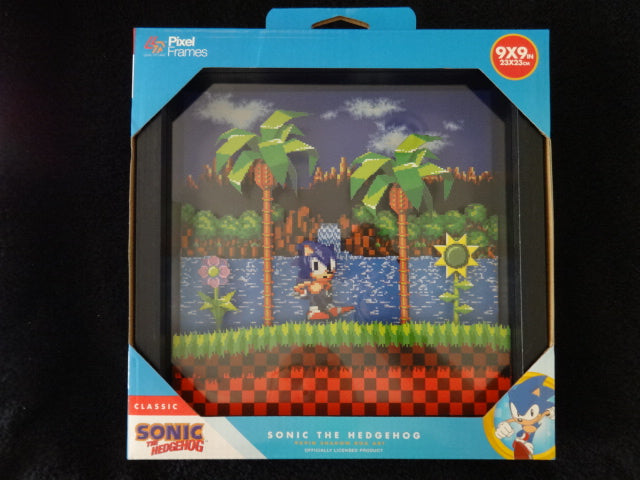 Sonic The Hedgehog Idle Pose 3D Pixel Frame