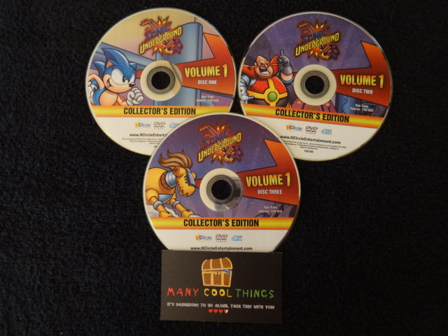 Sonic Underground Volume 1 DVD