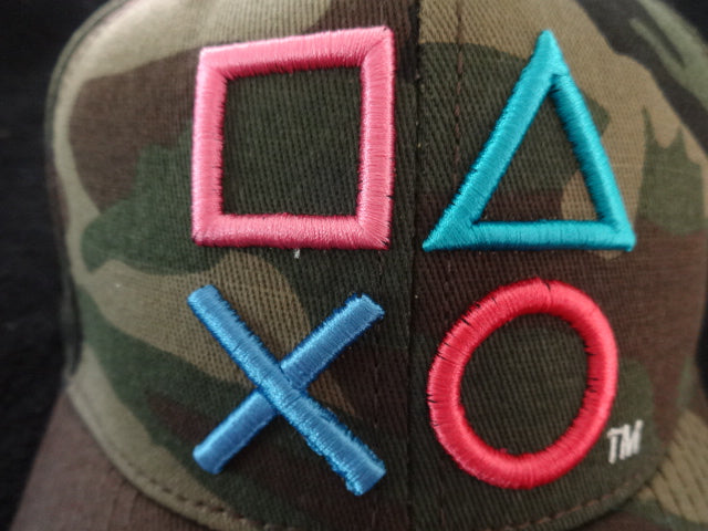 Sony PlayStation Camo Billed Hat