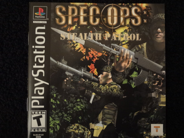 Spec Ops Stealth Patrol Sony PlayStation