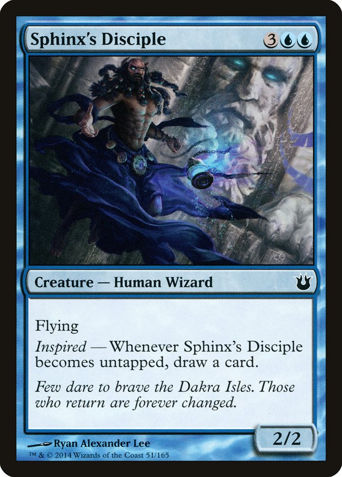 Sphinx's Disciple Magic The Gatherng Born of the Gods