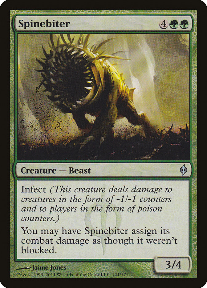 Spinebiter Magic The Gathering New Phyrexia
