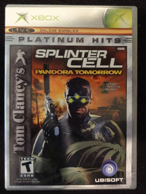 Splinter Cell Pandora Tomorrow Microsoft Xbox