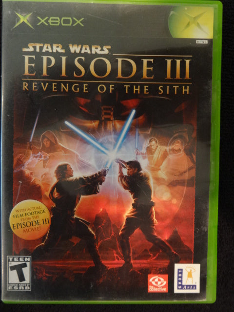 Star Wars Episode III Revenge of the Sith Microsoft Xbox
