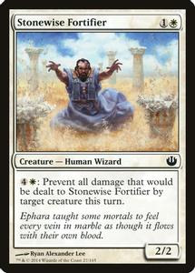 Stonewise Fortifier Magic The Gathering Journey Into Nyx