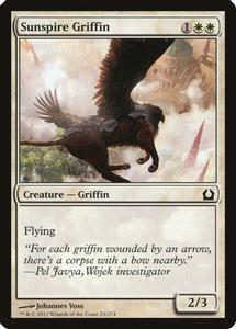 Sunspire Griffin Magic The Gathering Return to Ravnica