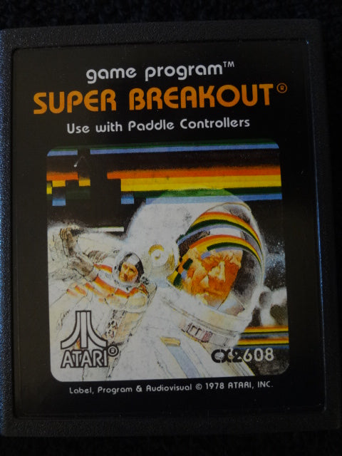 Super Breakout Atari 2600