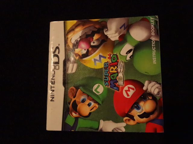 Super Mario 64 DS Instruction Booklet Nintendo DS