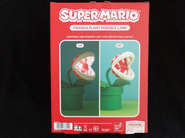 Super Mario Piranha Plant Posable Lamp