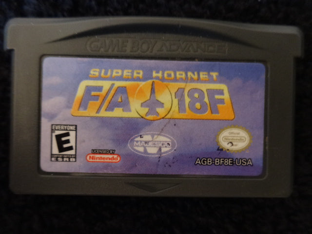 Super Hornet FA 18F Nintendo GameBoy Advance