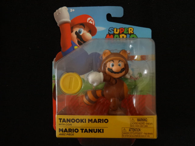 Tanooki Mario With Coin World Of Nintendo 4 Inch
