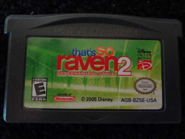 That's So Raven 2 Supernatural Style Nintendo GameBoy Advance