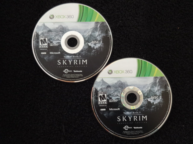Elder Scrolls V Skyrim Legendary Edition Microsoft Xbox 360