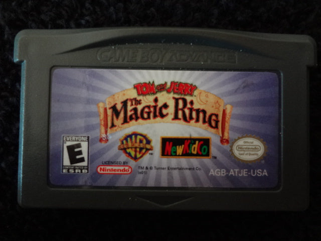 Tom And Jerry The Magical Ring Nintendo GameBoy Advance