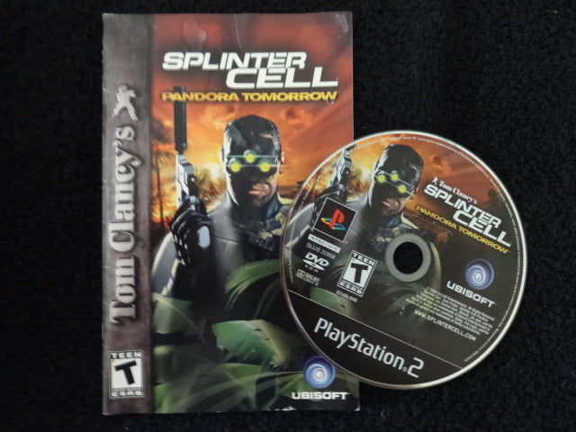 PS2 Tom Clancy's Splinter Cell Pandora Tomorrow PlayStation 2