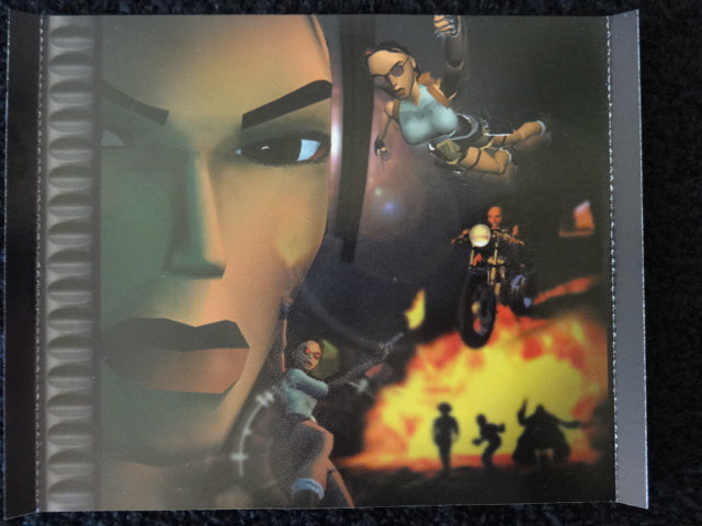 Tomb Raider Sony PlayStation Back Art