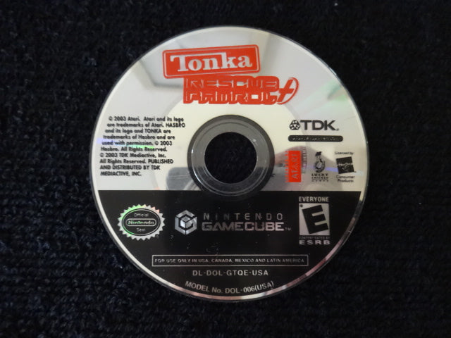 Tonka Rescue Patrol Nintendo GameCube