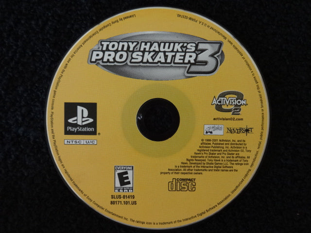Tony Hawk's Pro Skater 3 Sony PlayStation